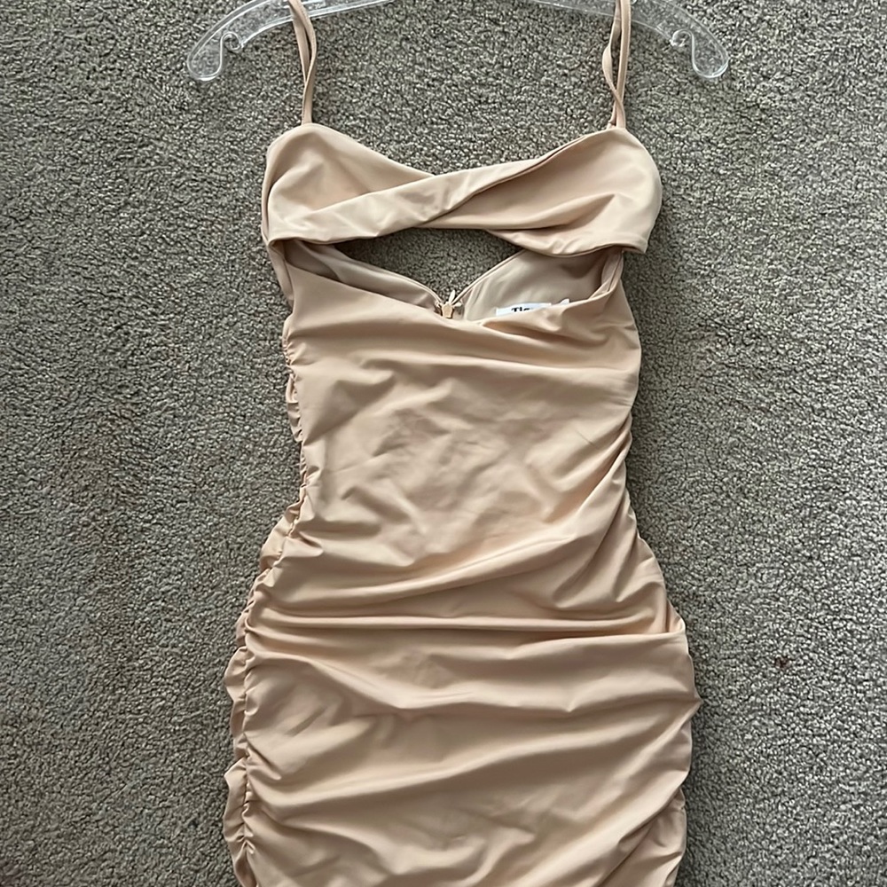 Tiger Mist Nude Dress